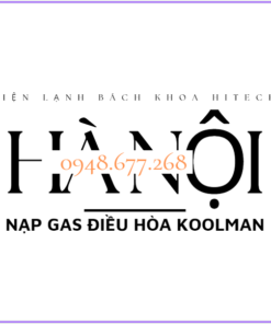 Nap Gas Dieu Hoa Koolman Ha Noi