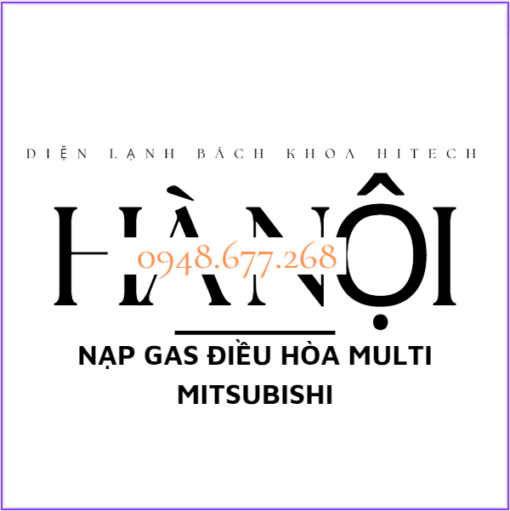 Nap Gas Dieu Hoa Multi Mitsubishi