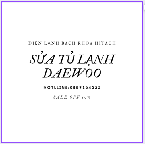 Sua Tu Lanh Daewoo 0889164555