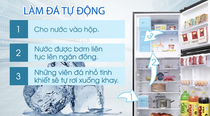 Cách Làm Đá Tủ Lạnh Samsung Rs64R5301B4