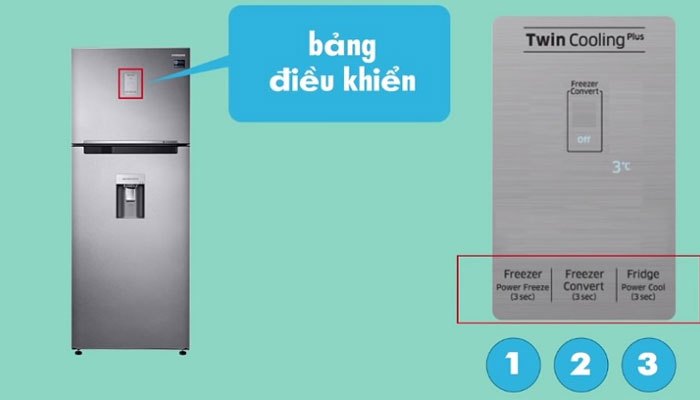 Bảng Điều Khiển Tủ Lạnh Samsung Bị Hỏng