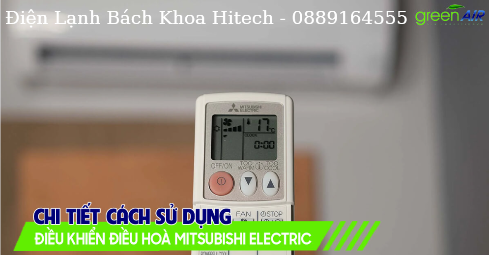 Cach Chinh May Lanh Mitsubishi Electric Chi Tiet Nhat