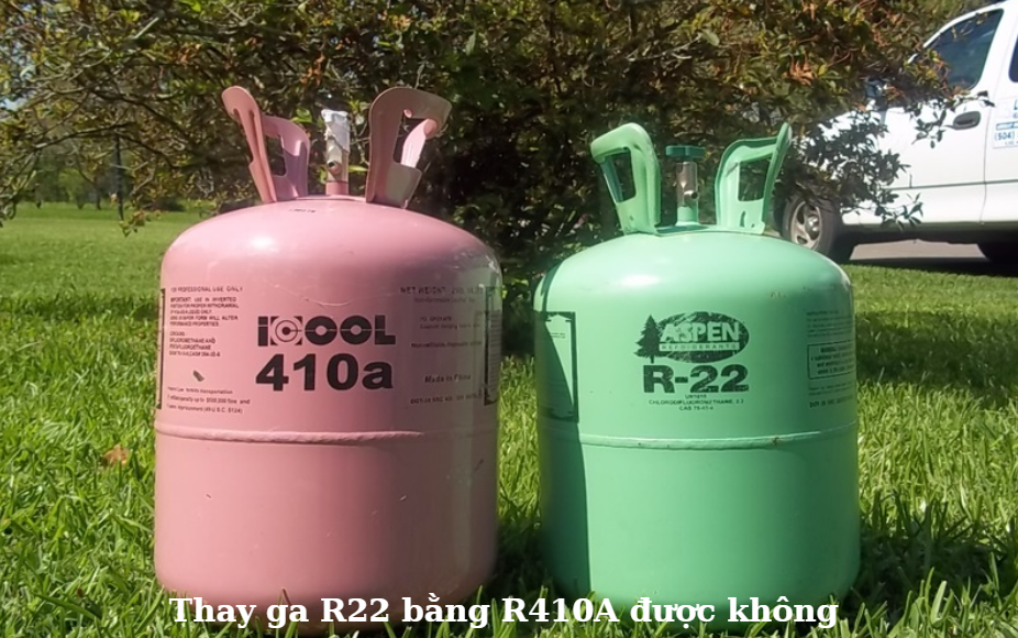 Thay Ga R22 Bang R410A Duoc Khong