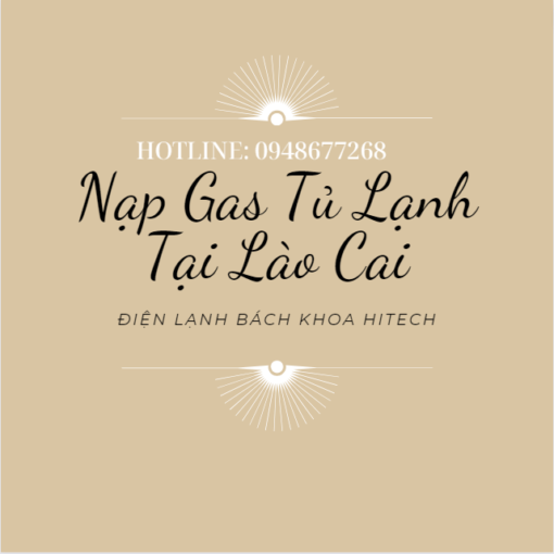 Nap Gas Tu Lanh Tai Lao Cai