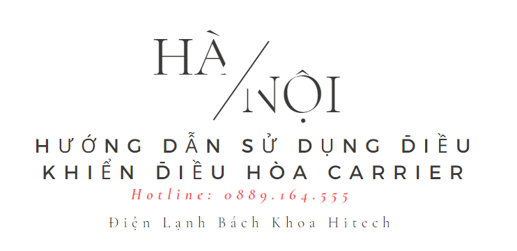 Huong Dan Su Dung Dieu Khien Dieu Hoa Carrier