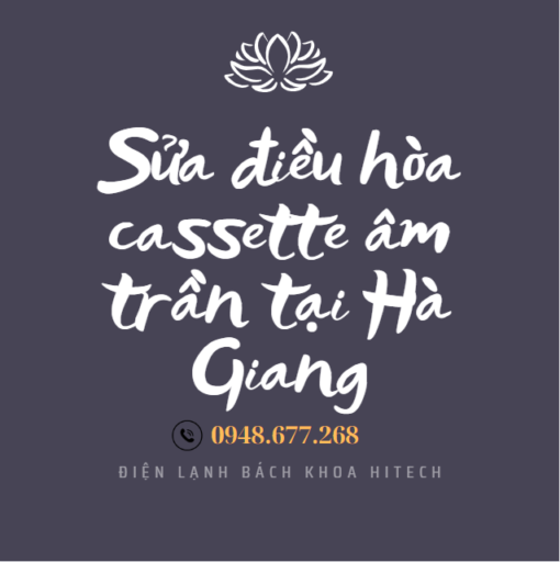 Sua Dieu Hoa Cassette Am Tran Tai Ha Giang 1