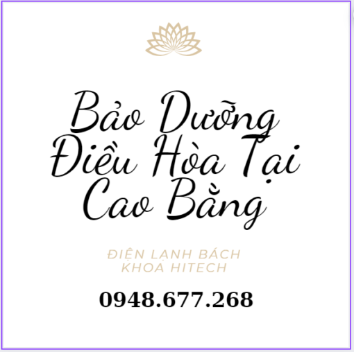 Bao Duong Dieu Hoa Tai Cao Bang