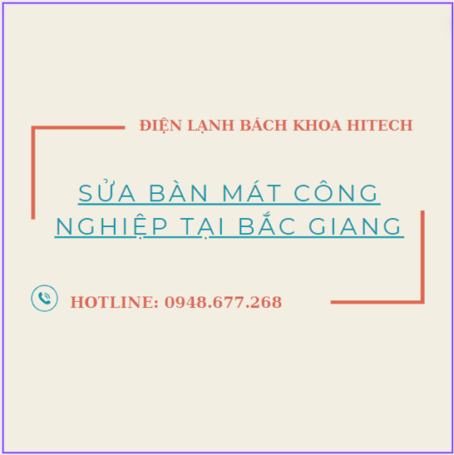 Sua Ban Mat Cong Nghiep Tai Bac Giang