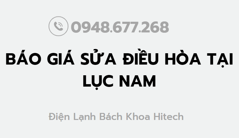 Sua Dieu Hoa Tai Luc Nam