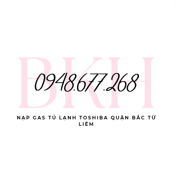 Nap Gas Tu Lanh Toshiba Quan Bac Tu Liem