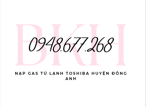 Nap Gas Tu Lanh Toshiba Huyen Dong Anh