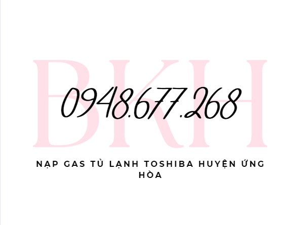 Nap Gas Tu Lanh Toshiba Huyen Ung Hoa