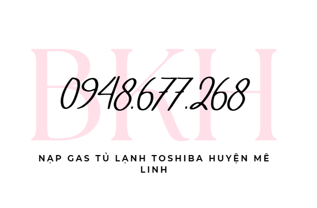 Nap Gas Tu Lanh Toshiba Tai Huyen Me Linh